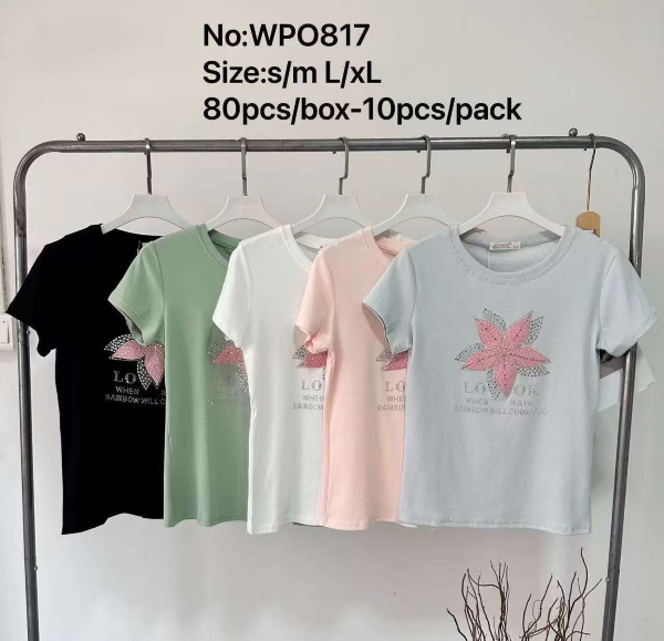 Bluzki damskie Roz S/M-L/XL, Mix Kolor Paczka 10 szt 1